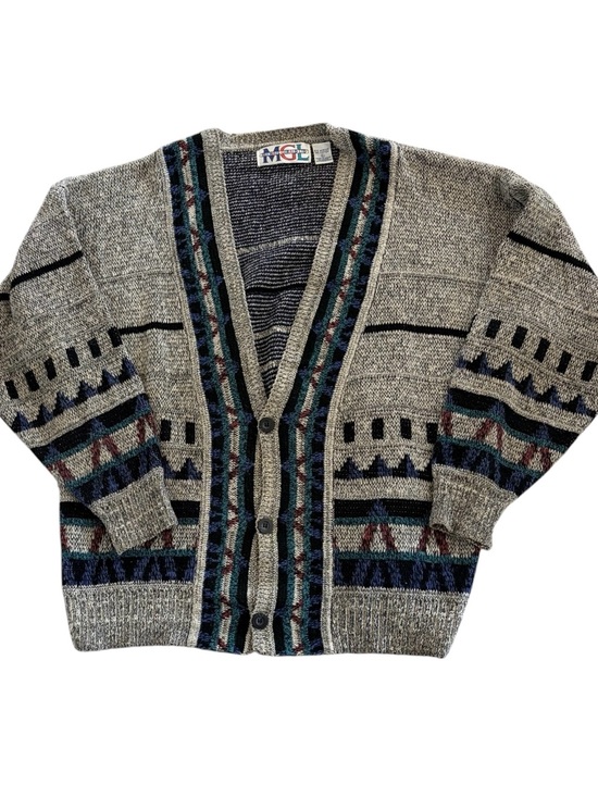 Vintage Other - Vintage 90's Michael Gerald Ltd. Cardigan Grandpa Streetwear Sweater Size L